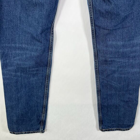 Levis 511 Slim Fit Jeans Mens Size 30x30 Blue Medium Wash Straight Leg EUC - Picture 13 of 16
